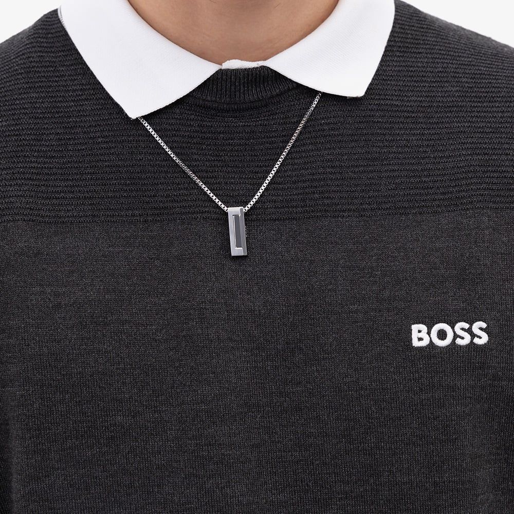 Boss | Candor Stainless Steel Bar Necklace