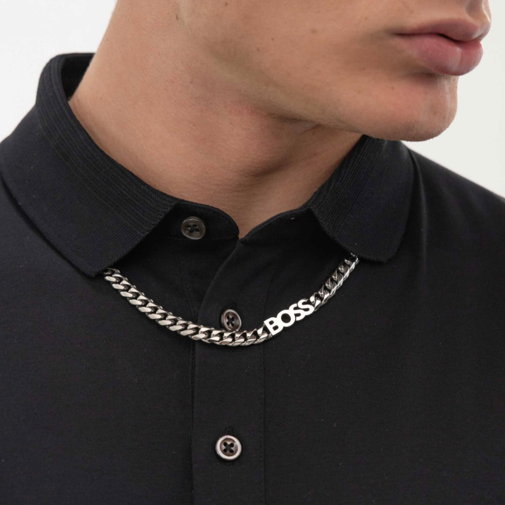 Boss | Kassy Stainless Steel Logo Chain