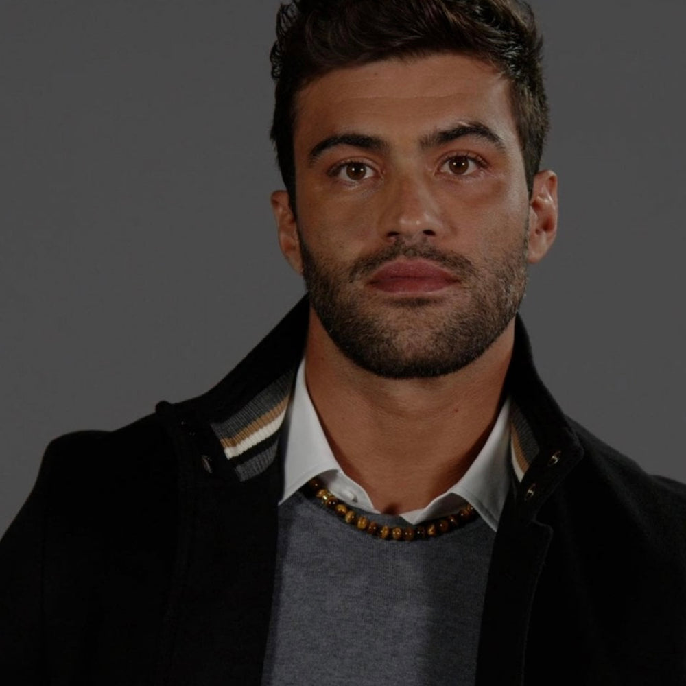 Boss | Gents Tigers Eye Beaded Necklace