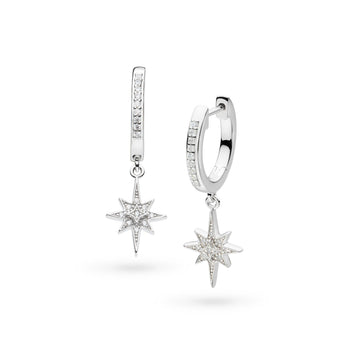 Kit Heath | Celeste North Star Hoop Earrings
