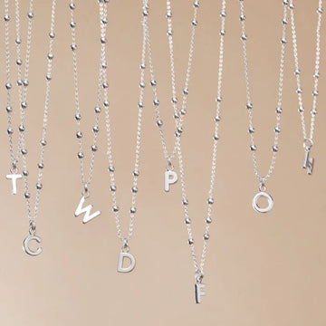 Joma Jewellery | Alphabet Charm Initial Necklace