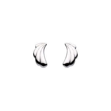 Kit Heath | Sterling Silver Ocean Inspired Stud Earrings