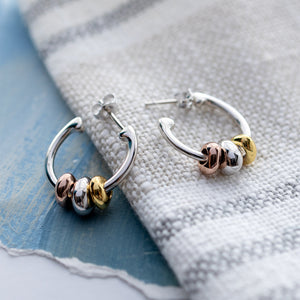 Kit Heath | Tumble Golden Hoop Earrings