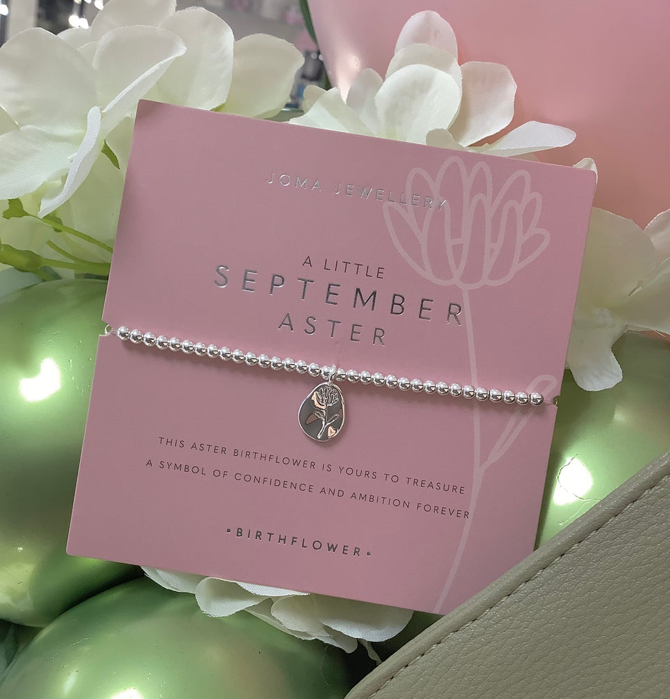 Joma Jewellery | Birthflower September Bracelet