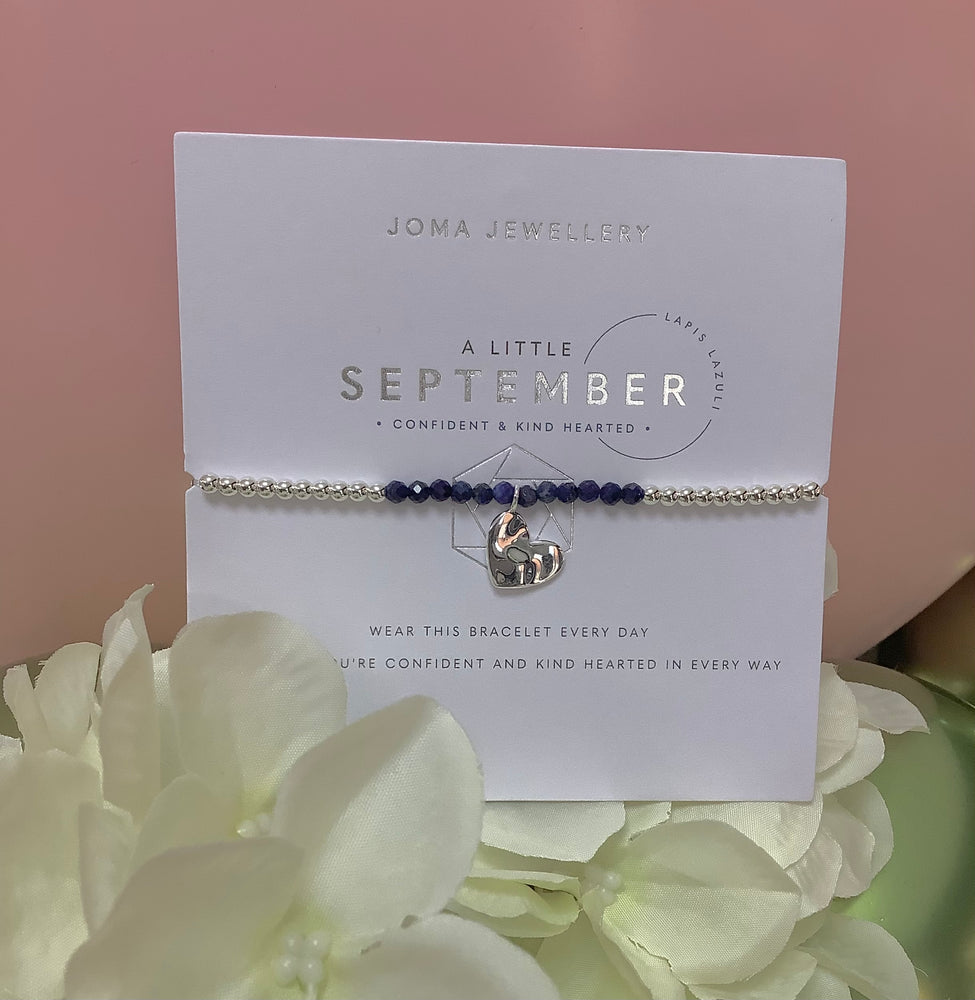 Joma Jewellery | Birthstone September Lapis Bracelet