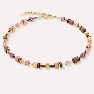 Coeur De Lion | Geocube Iconic Gold Blush Necklace