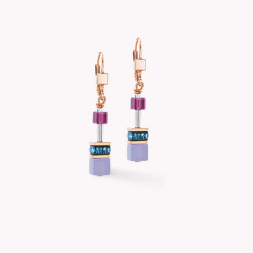 Coeur De Lion | Iconic Blue Moon Rose Gold Iconic Earrings