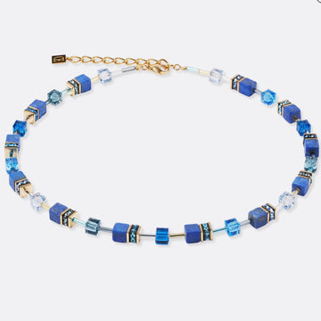 Coeur De Lion | Geocube Iconic Precious Blue Necklace