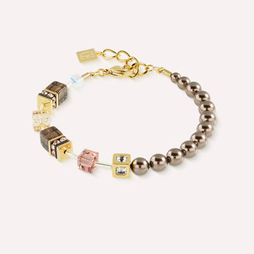 Coeur De Lion | Geocube Precious Fusion Mocha Mousse Bracelet