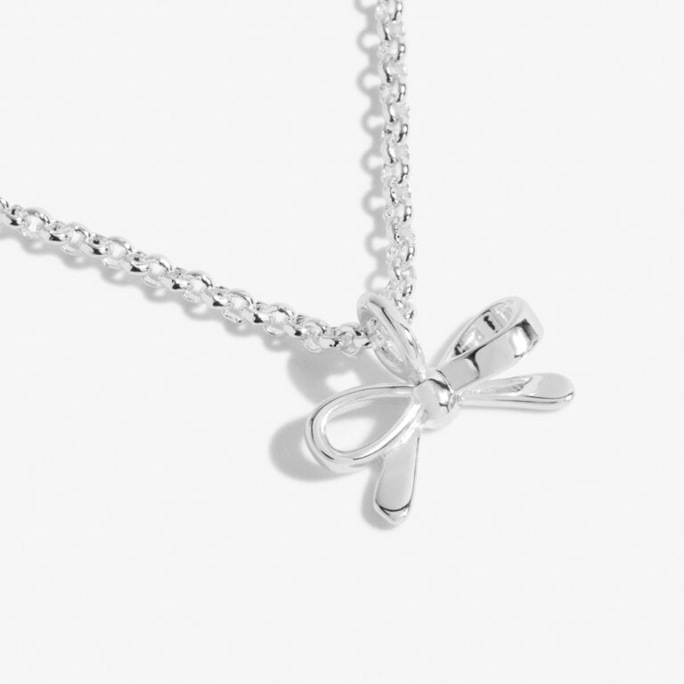 Joma Jewellery | Thank You Bow Necklace