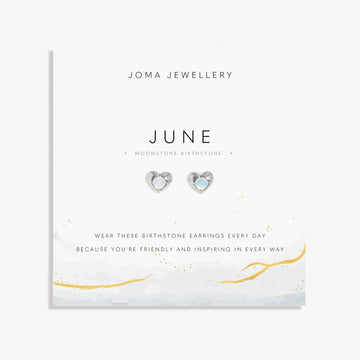 Joma Jewellery | June Birthstone Earrings