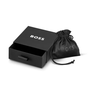 Boss | Men’s Devon Black Stainless Steel Bracelet