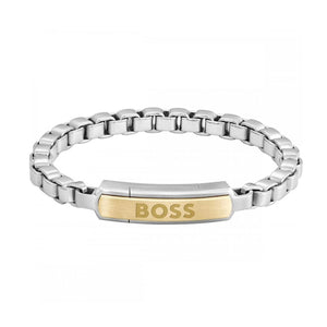 Boss | Men’s Devon Two-Toned Stainless Steel Bar Bracelet