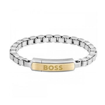 Boss | Men’s Devon Two-Toned Stainless Steel Bar Bracelet
