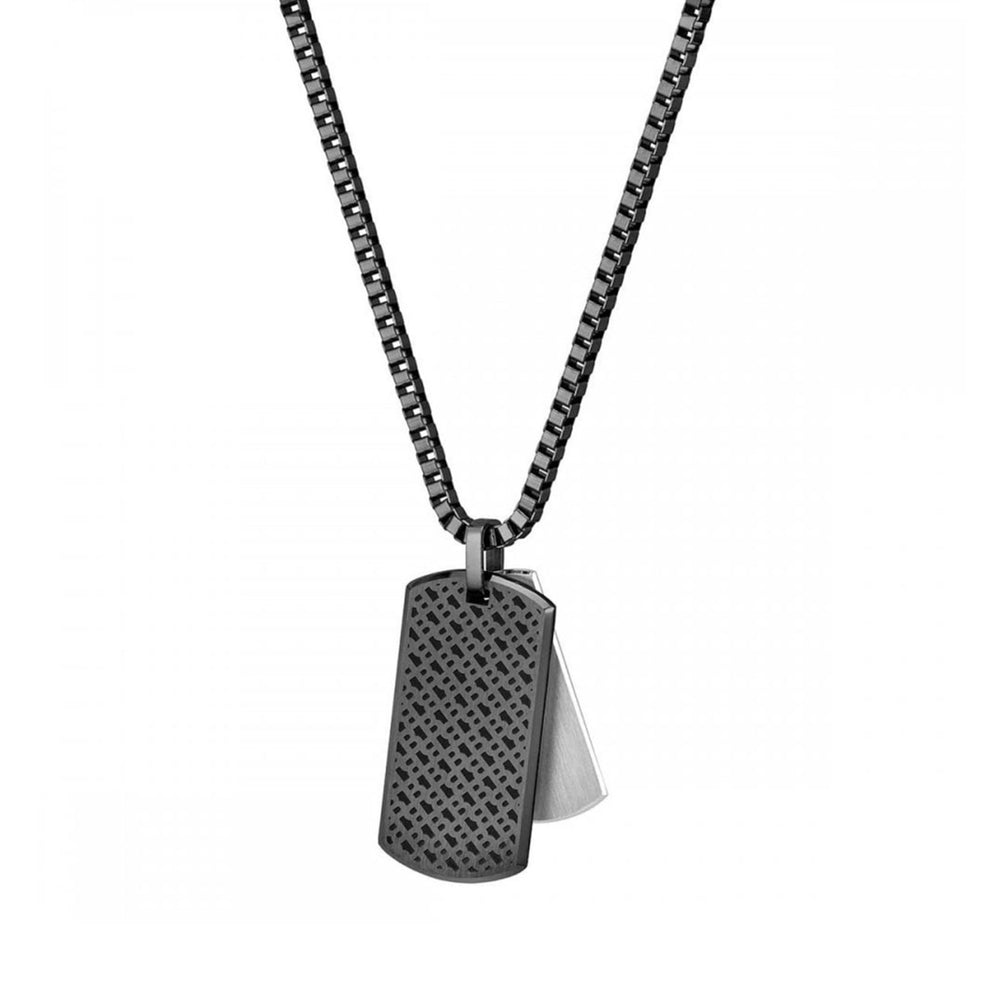 Boss | Men’s Devon Black Stainless Steel Necklace