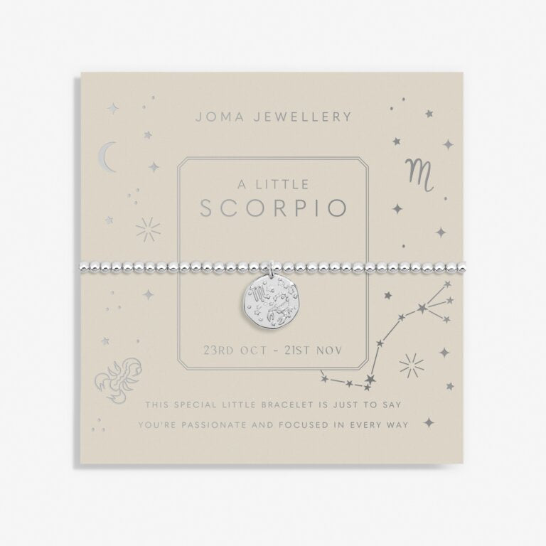 Joma Jewellery | Star Sign Scorpio Bracelet