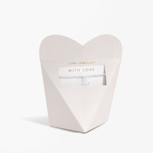 Joma Jewellery | From The Heart Gift Box With Love Bracelet