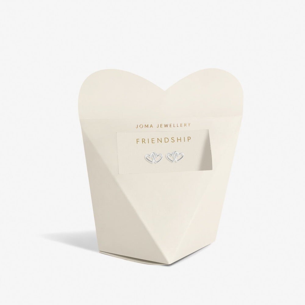 Joma Jewellery | From The Heart Gift Box Friendship Earrings