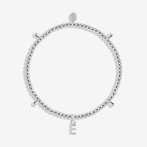 Joma Jewellery | Alphabet A Little ‘E’ Bracelet