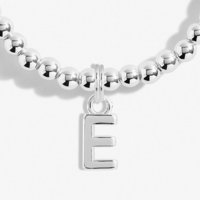 Joma Jewellery | Alphabet A Little ‘E’ Bracelet