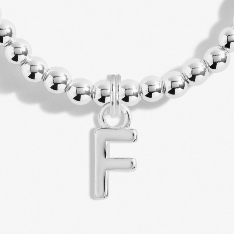 Joma Jewellery | Alphabet A Little ‘F’ Bracelet