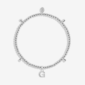 Joma Jewellery | Alphabet A Little ‘G’ Bracelet