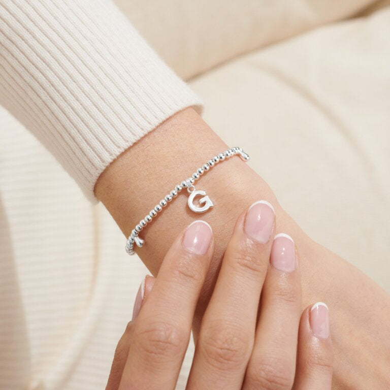 Joma Jewellery | Alphabet A Little ‘G’ Bracelet