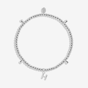 Joma Jewellery | Alphabet A Little ‘H’ Bracelet