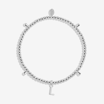 Joma Jewellery | Alphabet A Little ‘L’ Bracelet