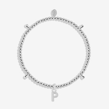 Joma Jewellery | Alphabet A Little ‘P’ Bracelet