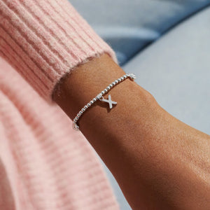 Joma Jewellery | Alphabet A Little ‘X’ Bracelet