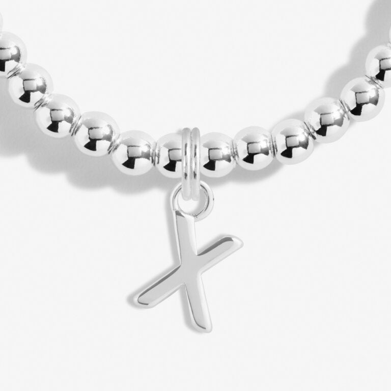 Joma Jewellery | Alphabet A Little ‘X’ Bracelet