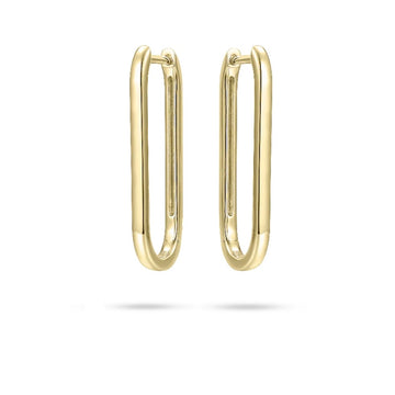 Gisser | Bold Long Hoop Earrings 20mm & 30mm