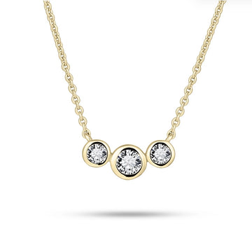 Gisser | Three Stone Necklace