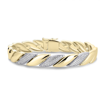 Gisser | Rope & Pavé Bracelet