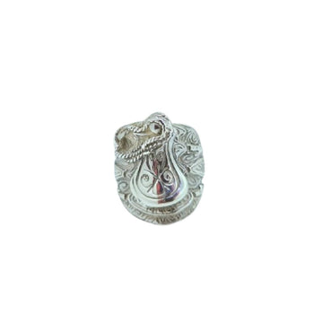 Sterling Silver Saddle Ring