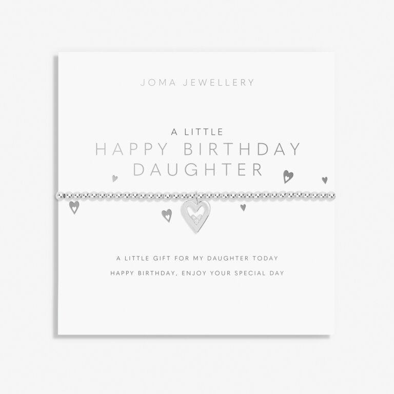 Joma Jewellery | Happy Birthday Daughter Bracelet