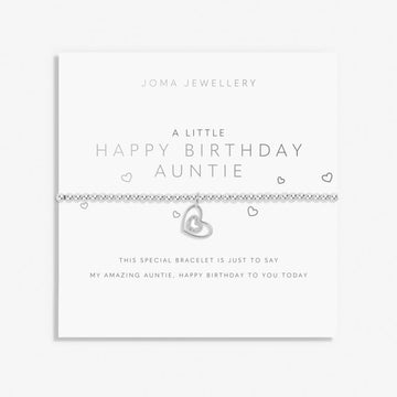 Joma Jewellery | Happy Birthday Auntie Bracelet
