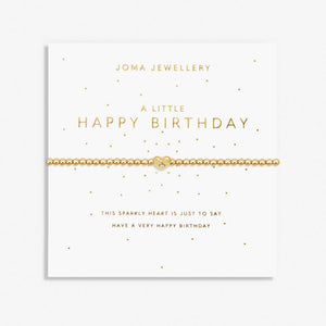 Joma Jewellery | Happy Birthday Bracelet