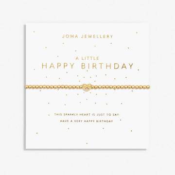 Joma Jewellery | Happy Birthday Bracelet