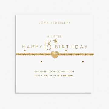 Joma Jewellery | Happy 18th Birthday Bracelet