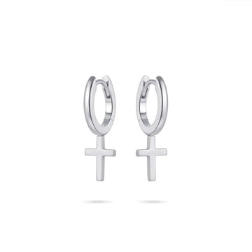Gisser | Dangling Cross Hoops