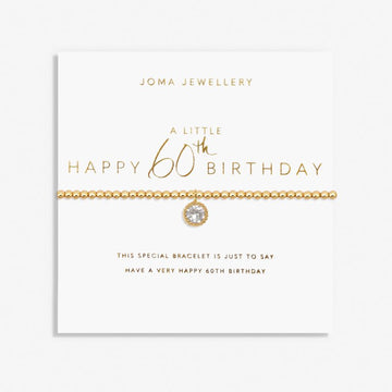 Joma Jewellery | Happy 60th Birthday Bracelet