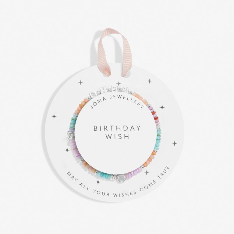 Joma Jewellery | Happy Little Moments | Children’s Birthday Wish Bracelet