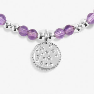 Joma Jewellery | Children’s February Birthstone Bracelet