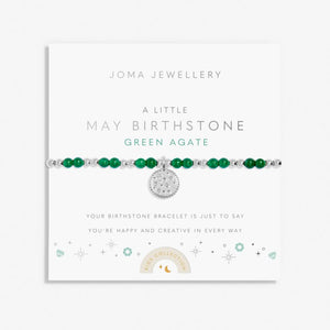 Joma Jewellery | Children’s May Birthstone Bracelet