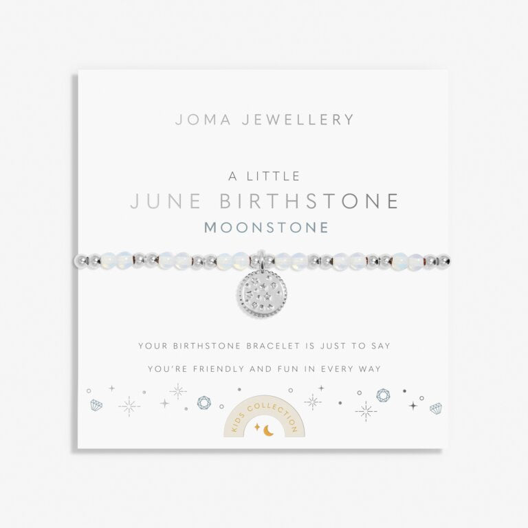 Joma Jewellery | Children’s June Birthstone Bracelet