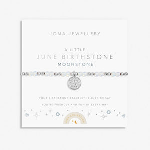 Joma Jewellery | Children’s June Birthstone Bracelet