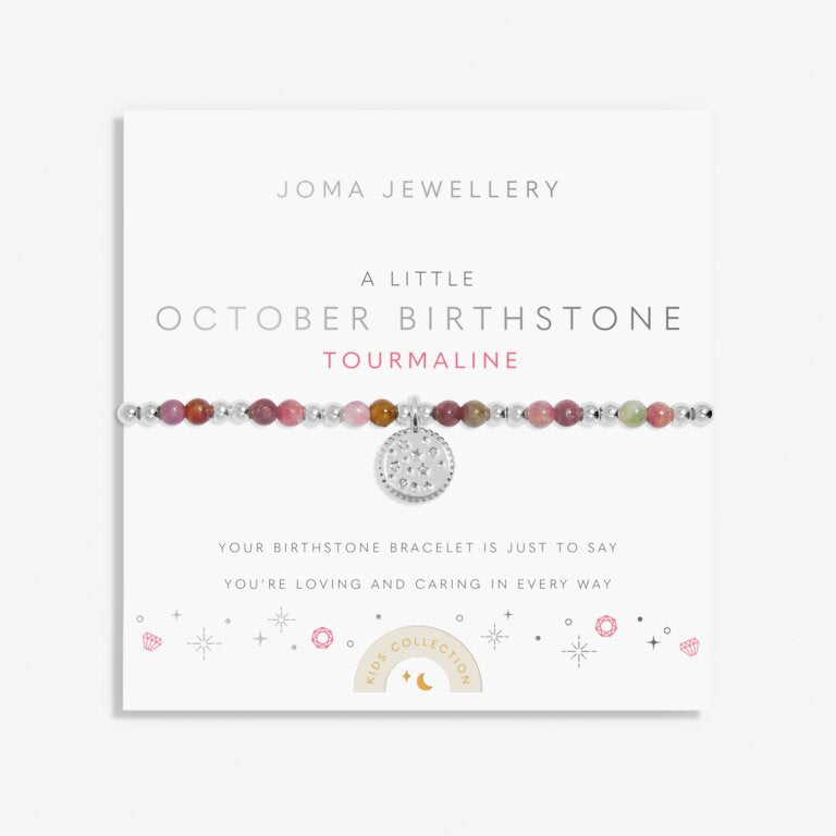 Joma Jewellery | Children’s October Birthstone Bracelet