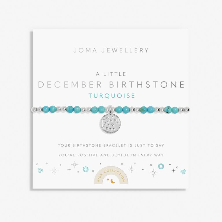 Joma Jewellery | Children’s December Birthstone Bracelet